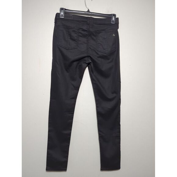 Rag and Bone Womens Jeans Leggings Black USA Shoreditch Made Size 32 - Picture 4 of 9